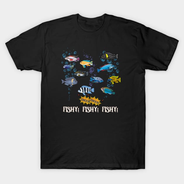 Fish tank T-Shirt by MaxiVision